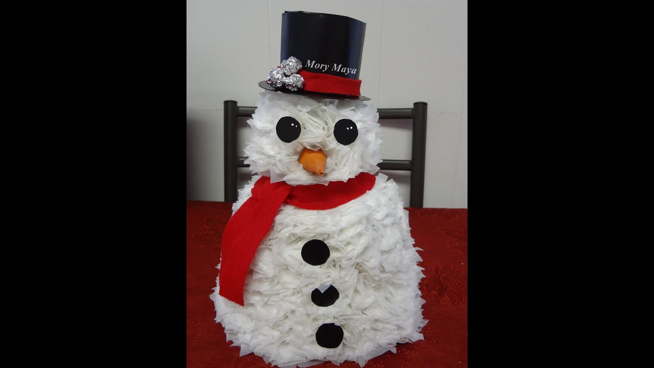 Convencional Pirata Apto Como hacer un arbolito de navidad muñeco de nieve/ DIY snowman tree -  YouTube