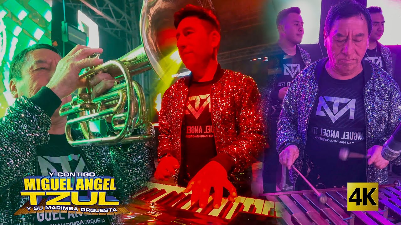 Miguel Angel Tzul y su Marimba Orquesta  -  La Noche Insuperable 4K