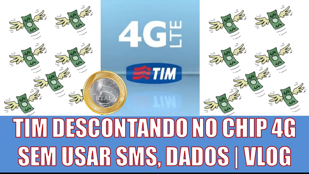 part 4 Resolvido: sera? BUG TIM descontando 1 real no 4G sem usar SMS,  Ligações e Dados | Vlog