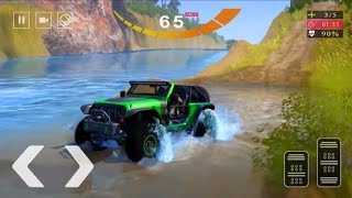 off road Prado driving ll Prado Jeep Racing Game Video ll jeep game ll off road parking screenshot 2