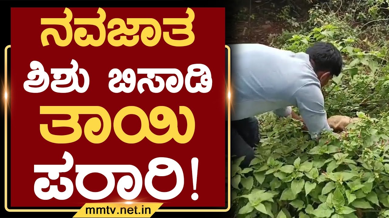 ನವಜಾತ ಶಿಶು ಬಿಸಾಡಿ ತಾಯಿ ಪರಾರಿ ! | ಕೋಲಾರ @MMTV-News 27-08-2025