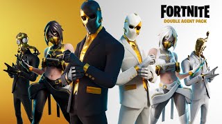 *NEW* DOUBLE AGENT PACK GAMEPLAY!! FORNITE BATTLE ROYALE!! FORTNITE BATTLE ROYALE!!