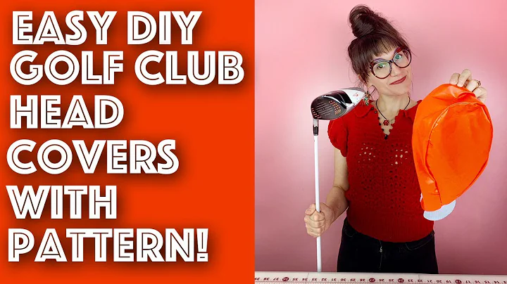 Easy DIY Golf Club Headcovers Tutorial