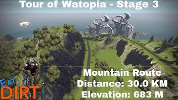 Tour of Watopia -Stage 3 - Mountain Route
