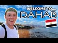 EGYPT'S HIPPIE DIVING TOWN: Dahab, Egypt أجنبي في دهب ، مصر