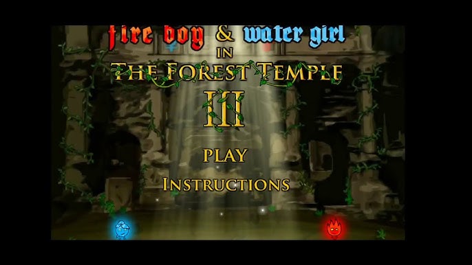 Fireboy and Watergirl 4 - The Crystal Temple Walkthrough 