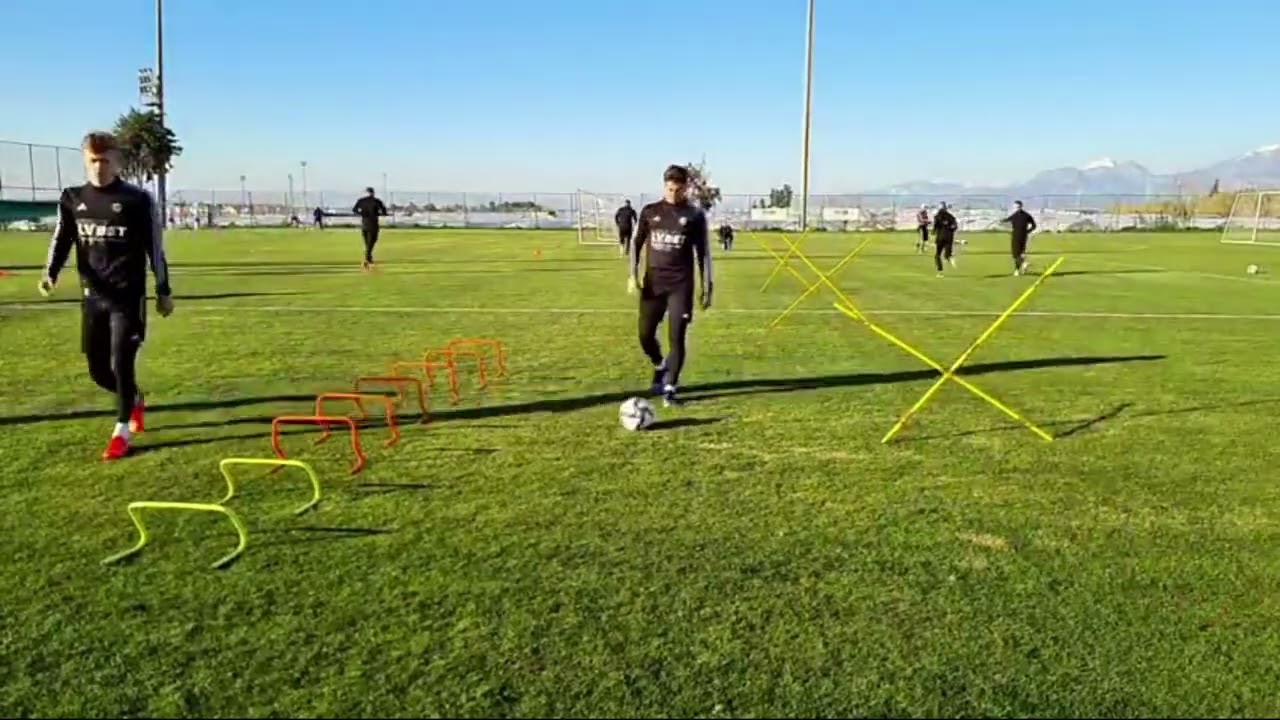 Wstawka motoryczna - Śląsk Wrocław (20.01.2022 obóz w Belek)