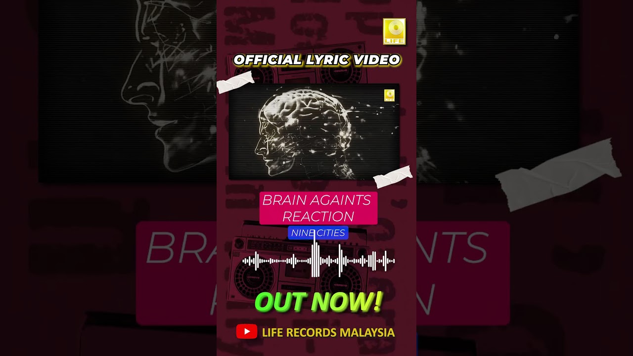 Brain Against Reaction Official Lyric Video is now available on YouTube!