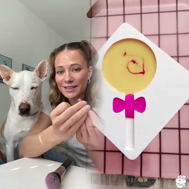 Yuki loved getting all glammed up with makeup today 💖 #makeup #beauty #grwm #skincare #