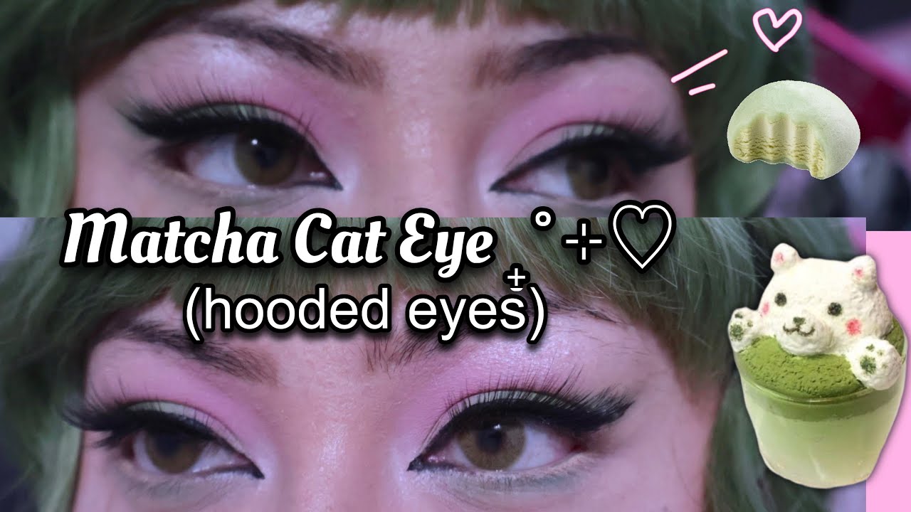 Matcha Cat Eye Tutorial …