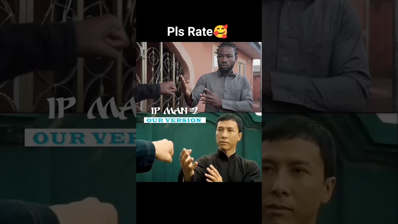 IP MAN 2 reenactment. Wing Chun Demonstration