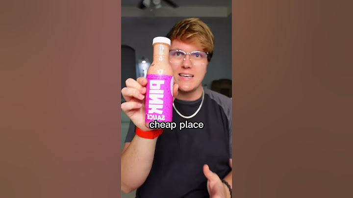 Walmart is Selling PINK SAUCE…