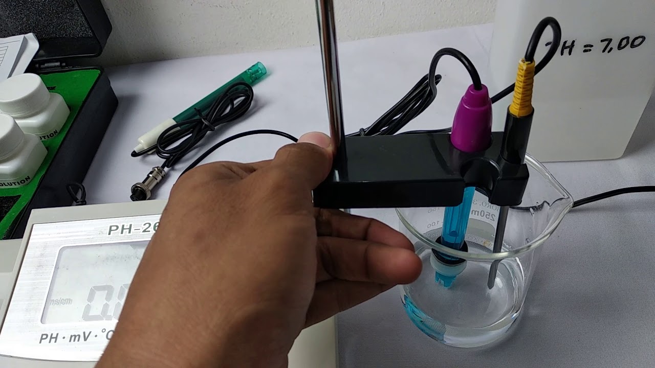 Penggunaan Ph Meter Ph2603 / Kl 2603 Pengukur Kualitas Air YouTube