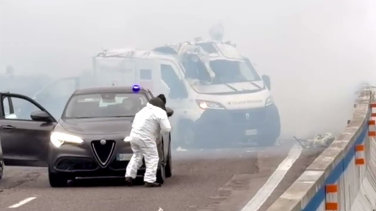 Assalto a portavalori e sparatoria sulla Brindisi Lecce