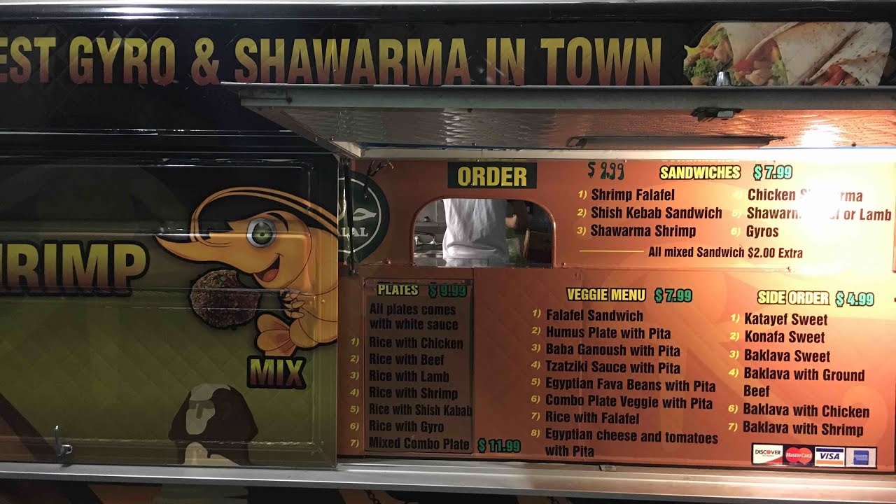 Best Gyro & Shawarma In Town Oakland Food Truck In Uptown YouTube