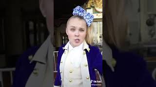 Jojo Siwa singing My Shot from Hamilton