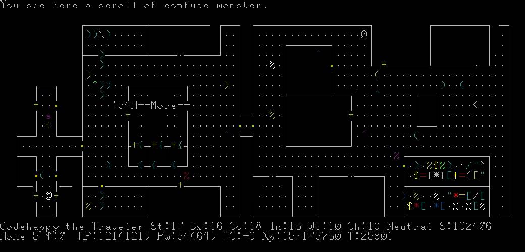 nethack tourist