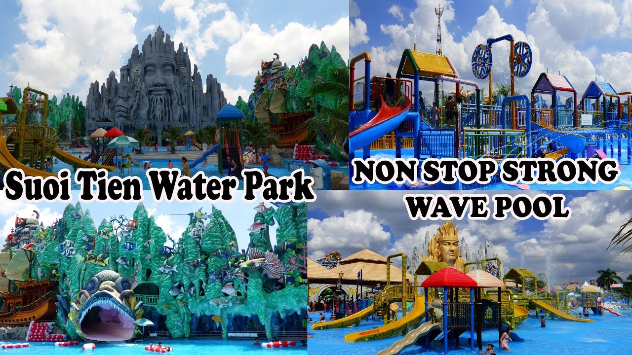 Suoi Tien Water Park In Ho Chi Minh City, Vietnam /Theme Park Saigon /Parc  D'Attractions Du Vietnam - Youtube