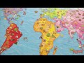 Orchard toys world map jigsaw puzzle  poster