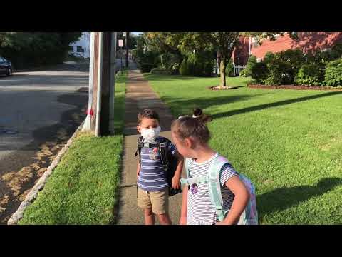 Mariam’s 1st day of school 2020 / მარიამის პირველი სასწავლო დღე 2020
