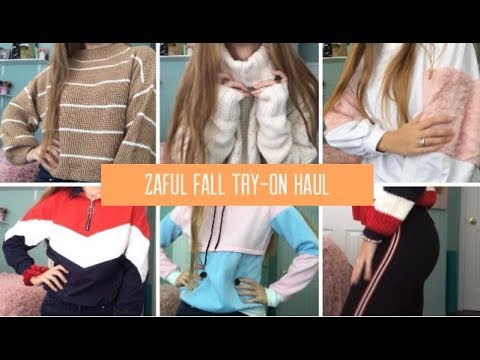 ASMR Fall Zaful Try On Haul