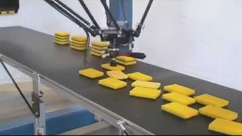 Spider robot hand foam sponge sorting machine robot hand sorting system