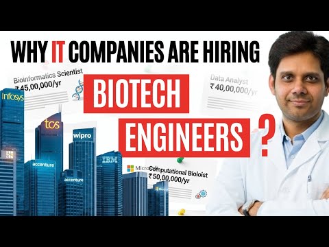 Why IT Companies Are Hiring Biotech Engineers ? - video from BioTecNika