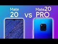 Huawei MATE 20 vs 20 PRO, ¡CARACTERÍSTICAS!