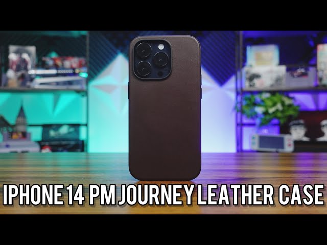 Journey iPhone 15 Leather Case
