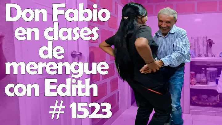 Don Fabio en clases de merengue con Edith 1523