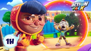 Mission: Save Mason! | Action Pack🦸‍♀️ | NEW EPISODES | Superhero Cartoons for Kids | Be Brave!