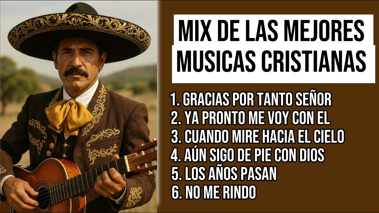 Mix Ranchero Cristiano 2025 – Alabanzas Para el Alma y el Corazón | Música de Fe y Esperanza✨