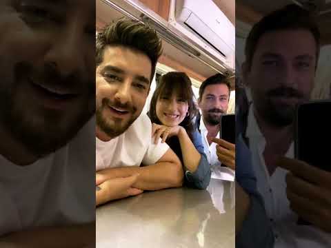 Enis Arıkan, Hazal Kaya ve Onur Tuna'nın eğlenceli canlı yayını