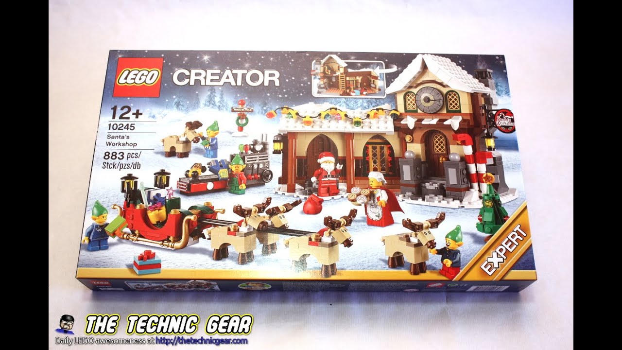 LEGO 10245 Santa's Workshop Review 