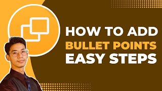 How to Add Bullet Points in Google Slides !