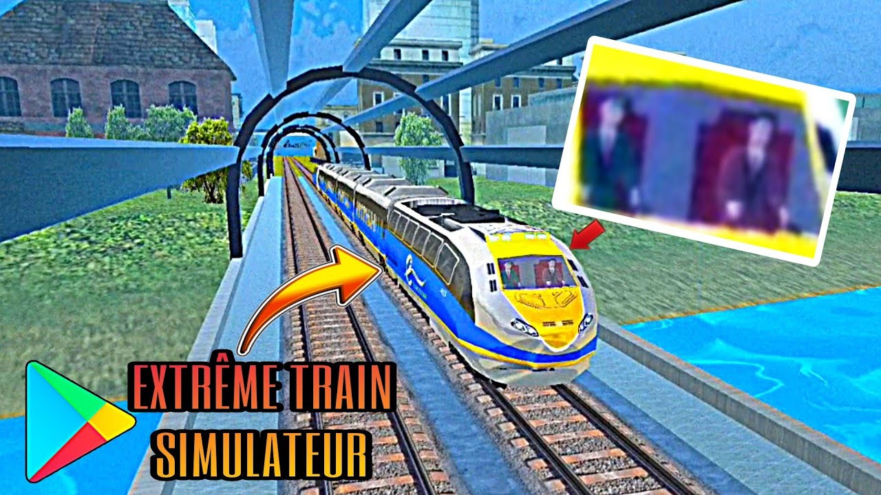 🚄 EXTRÊME TRAIN SIMULATEUR 🚊 Ce jeu a été développé par un ami ...