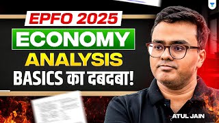 EPFO 2025 Analysis + Answer Key | Economy Questions Detailed Solution by Atul Jain