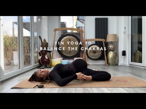 Yin Yoga to balance the chakras - YouTube