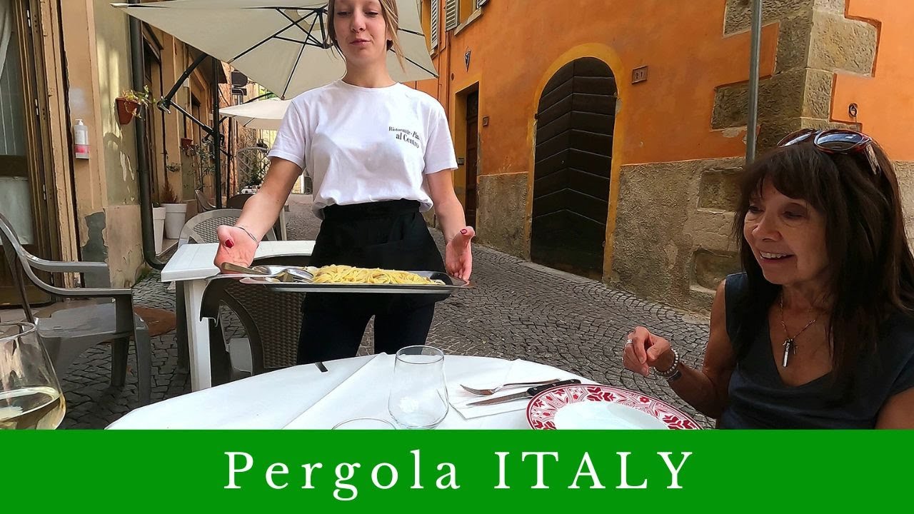 PERGOLA ITALY. Video #11 in the Le Marche series