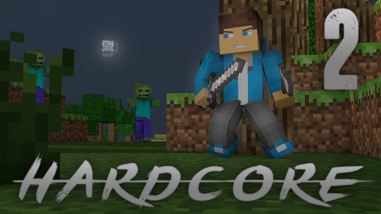 Minecraft (XBOX ONE) - Hardcore Survival Ep2 "EVIL SPIRITS & SKELETONS!!"