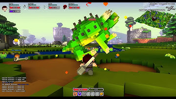 Cube World Saurian Battle