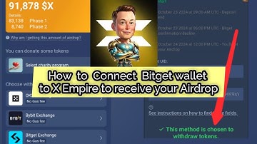 How to Connect  Bitget  wallet to X Empire to Receive your Airdrop