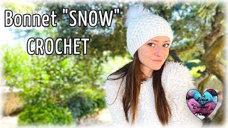 Bonnet 'Torsades' Snow Crochet 'Lidia Crochet Tricot' toutes tailles facile #Crochet #DIY