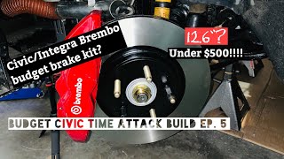 DIY Brembo big brakes Civic & Integra