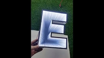 RECHI | Retail Store Sign & Display Provider |  LED Infinity Illusion Mirror Illuminated Signage