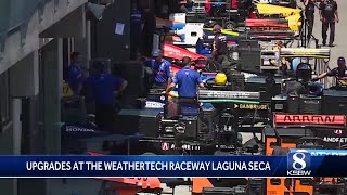Weather Tech Laguna Seca raceway upgrades