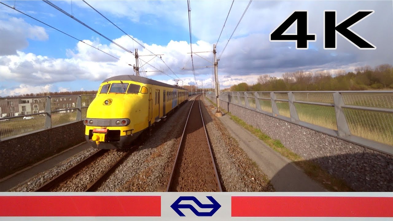 4K CABVIEW HOLLAND Amsterdam - Zwolle SLT 13apr 2019