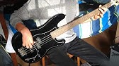 Gorillaz Feel Good Inc Bass Cover Play Along Tabs In Video Youtube