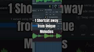 Reverse ANY Melody in FL studio with 1 Shortcut 🎹 #flstudio #reversemelody