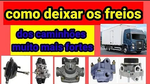 Como melhorar freio de caminhão?